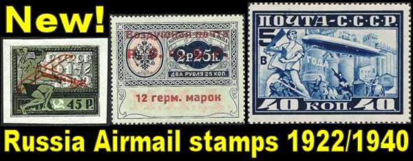 StampsRussia.com, Russian stamps at best prices!